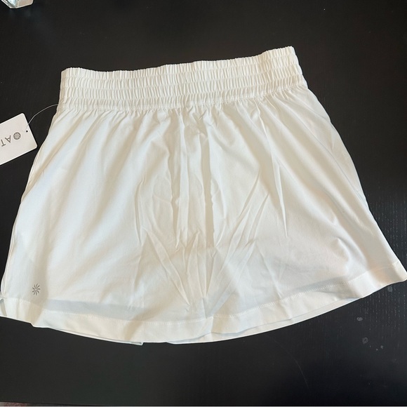 Athleta Weekender High Rise 14" Run Skort Skirt White Size Small NEW - Picture 5 of 9